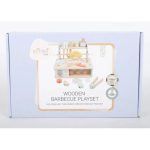 EliNeli Montessori Ξύλινη ψησταριά για παιδιά με αξεσουάρ – Set BBQ - Image 7