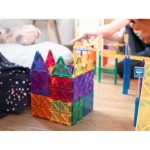 EliNeli Montessori Μαγνητικό Σετ Πίστας Αυτοκινήτων 100 Κομματιών - Image 11