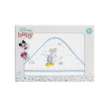 Interbaby Mickey Μπουρνούζι Κάπα White/Blue - Image 2