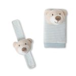 Interbaby Bear Σετ 4 Τμχ Καλτσάκια & Περικάρπια Κουδουνίστρες Blue - Image 2