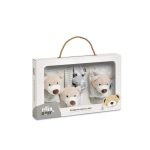 Interbaby Bear Σετ 4 Τμχ Καλτσάκια & Περικάρπια Κουδουνίστρες Grey - Image 4