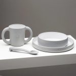Interbaby Παιδικό Σετ Φαγητού Petrol Grey - Image 7