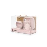 Interbaby Παιδικό Σετ Φαγητού Σιλικόνης Pink - Image 3