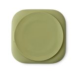 Interbaby Αντιολισθητικό Πιάτο Σιλικόνης Olive Green - Image 8