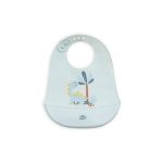 Interbaby Σαλιάρα Σιλικόνης Dino Blue