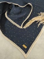 Gold Dots Blue