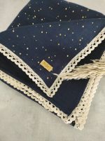 Gold Dots Blue - Image 2